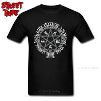 Anime T Shirt Men Japan T-Shirt Hellsing Alucard Glove Tshirt Dark Vampire World Tops &amp; Tees Mens Mysterious Logo Print Clothing 【Size S-4XL-5XL-6XL】