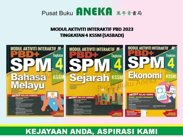 {aneka} Modul Aktiviti Interaktif Pbd Spm 2023 Tingkatan 4 Kssm