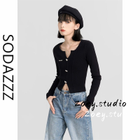 Zoey.Studio เสื้อกันหนาว ผญ เสื้อแขนยาว เสื้อกันหนาว แฟชั่น วินเทจ ทันสมัย นุ่มนวล WMY23000CV 41Z231008