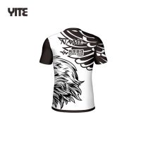 (All sizes are in stock)   Customized OEM free design sublimation print esports T-shirt  (You can customize the name and pattern for free)