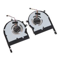 2PCS CPU GPU Cooler พัดลม DC 5V Brushless หม้อน้ำระบายความร้อนสำหรับแล็ปท็อปสำหรับ ASUS FX504 TUF FX504G FX504GE FX504GD FX504GM-kxodc9393