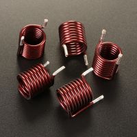 8.5 Turns Hollow Coil Coil Inductor 1.8mm-Wire Inner Diameter 12mm Copper Coil High Temperature Wire 0.5UH Electrical Circuitry Parts