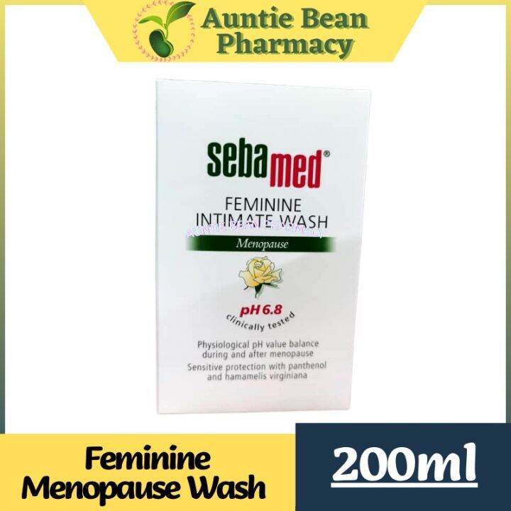 SEBAMED Feminine Intimate Wash Menopause pH 6.8 200ml Lazada