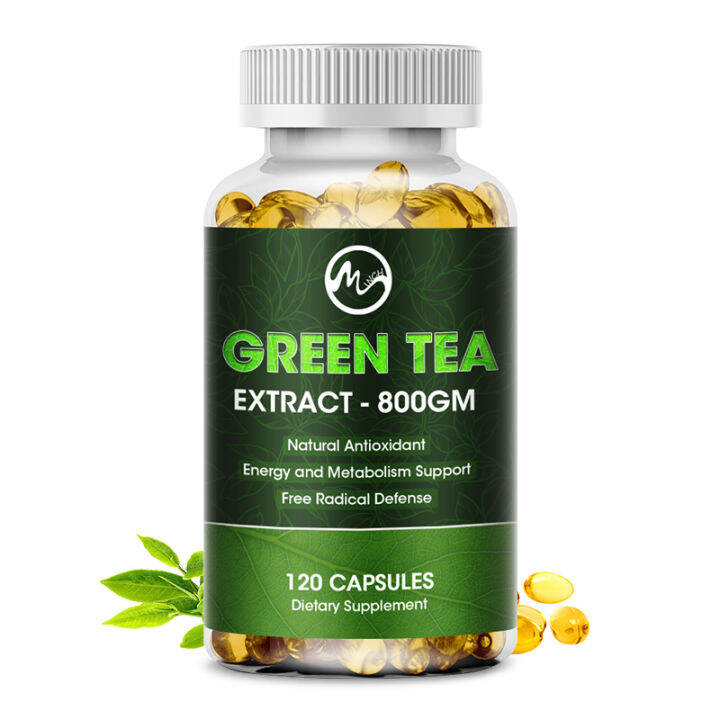 Minch Organic Green Tea Extract Capsules Weight Loss Increase