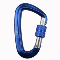 【ↂ】 Carabiner D รูปร่าง12KN ปีนหน้าผาหัวเข็มขัดการรักษาความปลอดภัย Ty โทล็อค