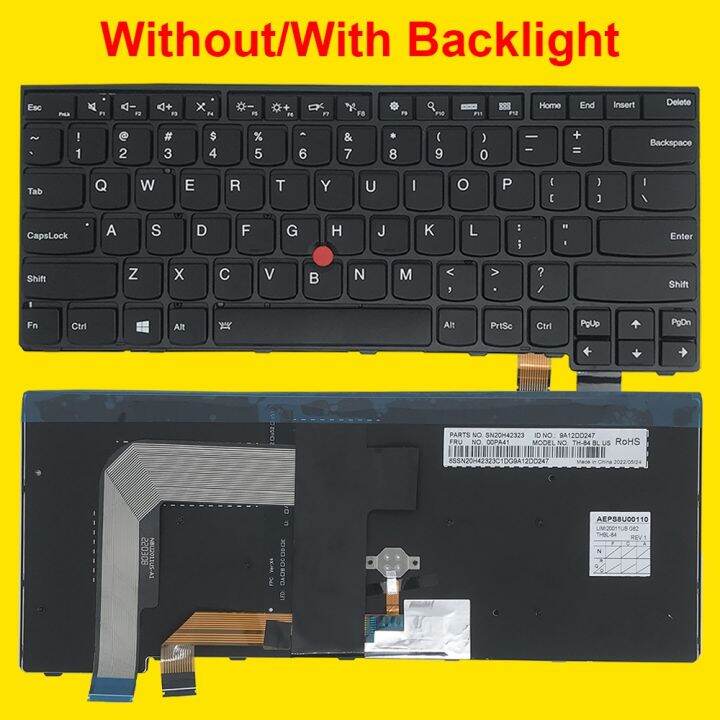 Original For Lenovo Thinkpad T460s T470s New S2 Keyboard T460p T470p