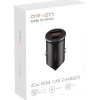 ?วัสดุพรีเมี่ยม? ที่ชาร์จในรถ 2 Port USB-A &amp; Type C ชาร์จเร็วสูงสุด 45W  C8 Mini Car Charger 45W ที่ชาร์จในรถ Type C หัวชาร์จในรถ ราคาถูก