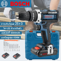 BOSCH สว่านแบต สว่านไร้สาย 149V แบต2ก้อน สว่านไขควงกระแทกไร้สาย 3ระบบ Cordless Impact Drill สว่านกระแทก ไร้สาย สว่า