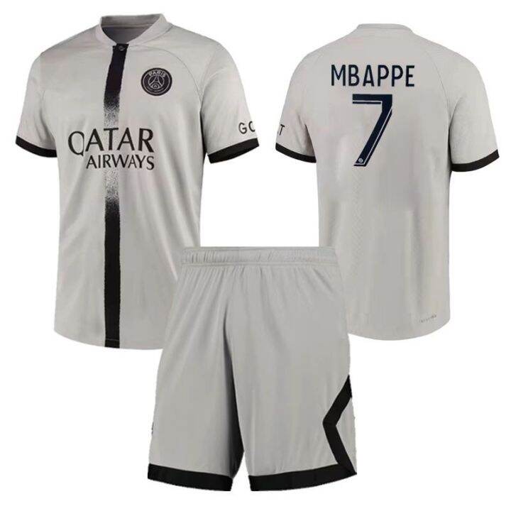 2223-paris-soccer-uniform-male-competition-training-suit-female-parent-and-child-quick-drying-fabric-short-sleeved-shirt-custom