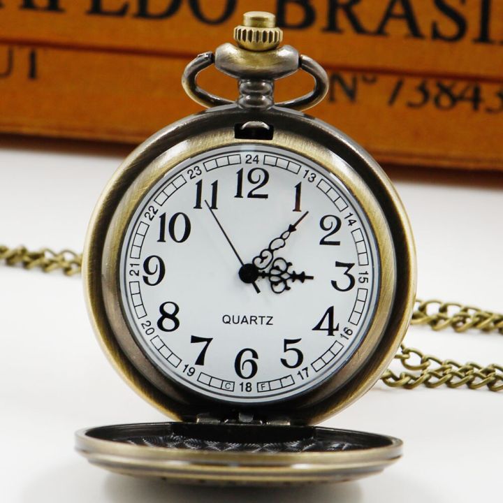 นาฬิกาพกควอตซ์คลาสสิกขายดีของขวัญที่ไม่ซ้ำกันสร้างสรรค์มีสไตล์นาฬิกา-fob-เลโลจเดโบลซีโล-hombre