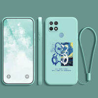 เคสoppo a15 ยางนิ่ม กันกระแทก กันน้ำ กันลื่น ฝาหลัง คลุมเต็มขอบ ไม่เบียด ฟิล์มมือถือ เคสใส่เลนส์ ลายการ์ตูนน่ารัก