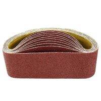 3 X 21 Inch Sanding Belts | Aluminum Oxide Sanding Belt | Premium Sandpaper For Portable Belt Sander – 10 Pack