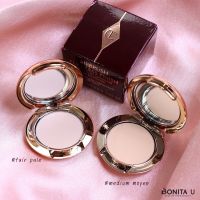 BONITA U ❤️ Charlotte Tilbury Airbrush Flawless Finish Powder 0.8g. สี 1 Fair  แป้งเนื้อบางเบาไซส์มินิ