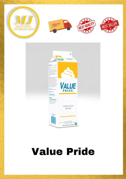 VALUE PRIDE WHIPPING CREAM Lazada