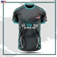 Oil Product เสื้อยืดผู้ชาย 2023 New And Gas Crew Special Edition Xs-5xl
