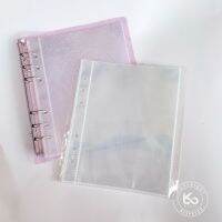 【ลดราคา】【 A6กว้าง6หลุมสองด้าน1แขนกระเป๋า】6แหวน Binder 1กระเป๋าแขนวุ้น Photocard Binder เติม1สล็อตแขน K-POP ไอดอล Lomo การ์ดบัตรภาพตั๋วโปสการ์ดของสะสมหลวม-ตัวยึดใบ