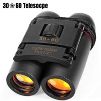 Professional 30x60 Telescope Mini Compact Folding Binoculars HD Portable for Child Outdoor Bird Watching Camping Travel Gift