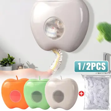 Cute Bathroom Wall-mounted Paper Box Plastic Bag Storage Box