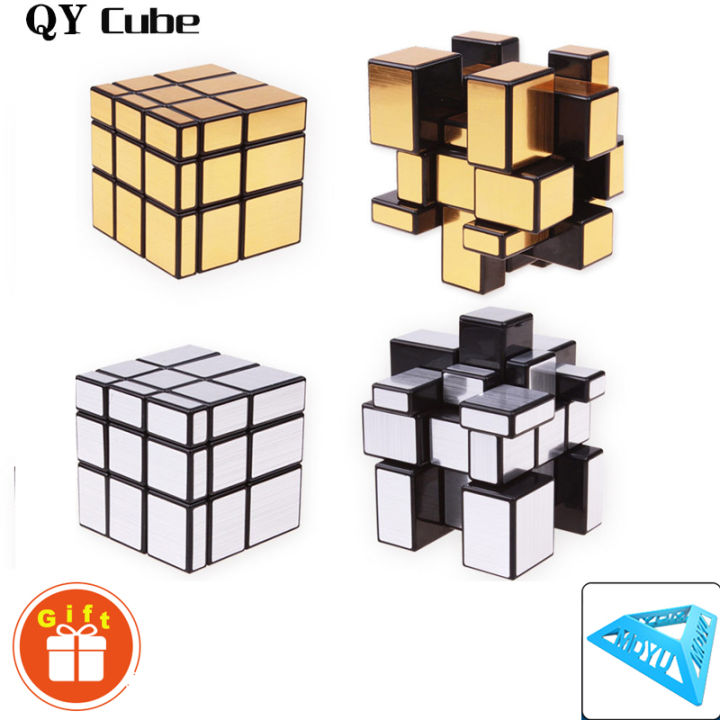 QiYi Mirror Cube 3x3x3 Magic Cube Speed Cubo Professional Puzzle