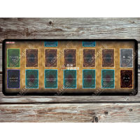 Yugioh Playmat Half-Pad Series 600X250mm Playmates เกมการ์ด Playmats TCG OGC CCG Mat-Y123ตาราง