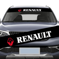 NEW 1pcs Car Front Windshield Decal Sticker Car Window Sticker For Renault Megane 2 3 Duster Logan Clio Laguna 2 Captur Car Accessories ting