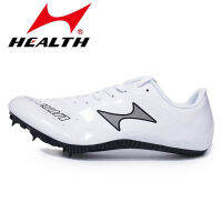 Health Breathable Carbon Plate Men Track Field 100 400 Meter Light Sprint Spikes Professional Full-length Nail Running Sneakers