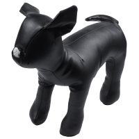 Leather Dog Mannequins Standing Position Dog Models Toys Pet Animal Shop Display Mannequin