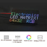 แผงไฟ LED เมทริกซ์ RGB ปรับความสว่างได้2.5มม. สำหรับผนังแสดง