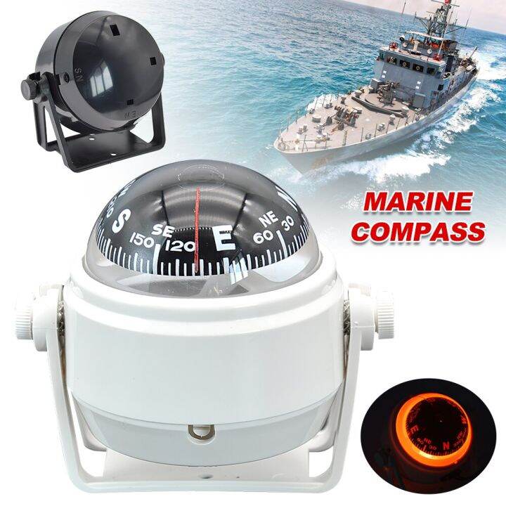 Waterproof Nautical Compass Sea Pivoting Marine Boat Compass With