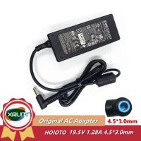 Original HOIOTO Switching AC Adapter Power Supply for HP Monitor M22F M24F M27F ADS-25PE-19-3 19525E 19.5V 1.28A 4.5x3.0mm 25W New original warranty 3 years