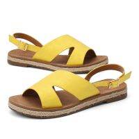 Lostisy Women Single Strap Casual Slingback Flat Sandals