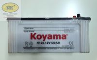 แบตเตอรี่ KOYAMA N120 (12V / 120A) ยังไม่เติมน้ำกรด