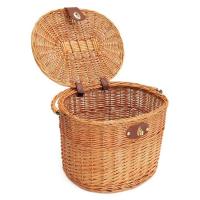 Bike Front Basket Bike Front Handlebar Storage Basket with Handle and Lid Large Capacity Detachable Front Bike Basket for Girls stylish