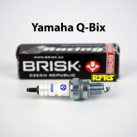 หัวเทียน BRISK COPPER RACING แกนทองแดง Yamaha Q-Bix (CY41RAN) รองรับทุกน้ำมัน Made in EU