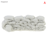 Hippied? 1/35 Scale Resin Model for Sand Table เกมทิวทัศน์อุปกรณ์เสริม sandbags Toys