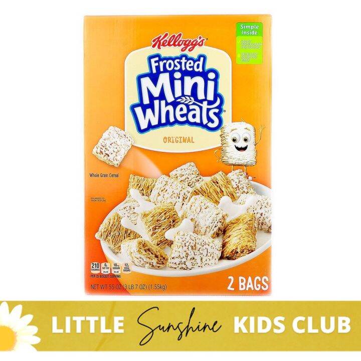 Kellogg's Frosted Mini Wheats Original Cereal 1.55kg | Lazada PH