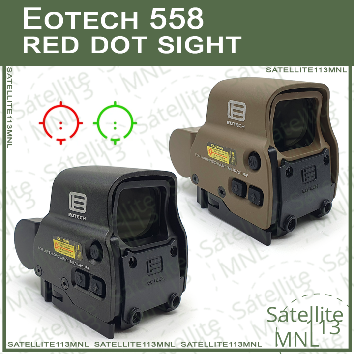 Eotech 558 Red Dot Sight Airsoft (battery included) Lazada PH