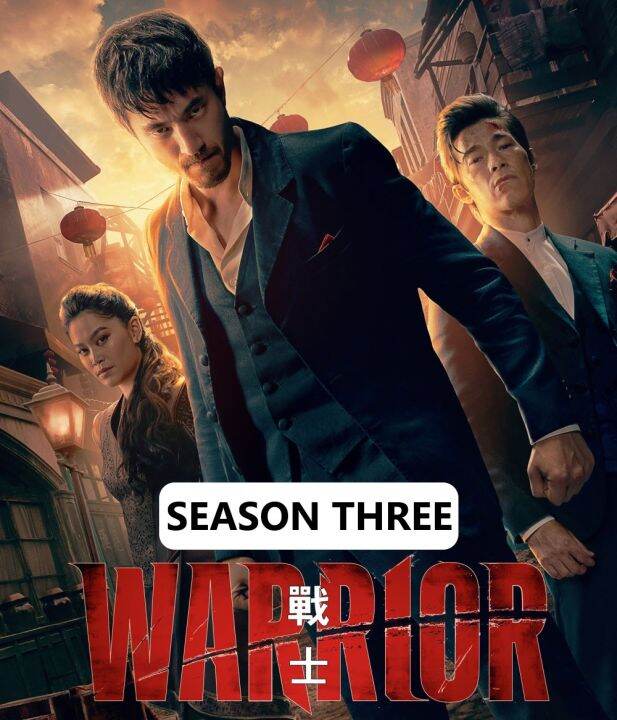 DVD Warrior Season 3 (2023) [TV SERIES-10 EPISODES] (3 DISCS) Action ...