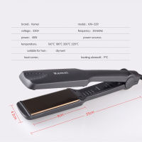 KM-329 Professional Straightening Irons Fast Warmup Thermal Performance Tourmaline Ceramic Heating Plate Hair Straightener