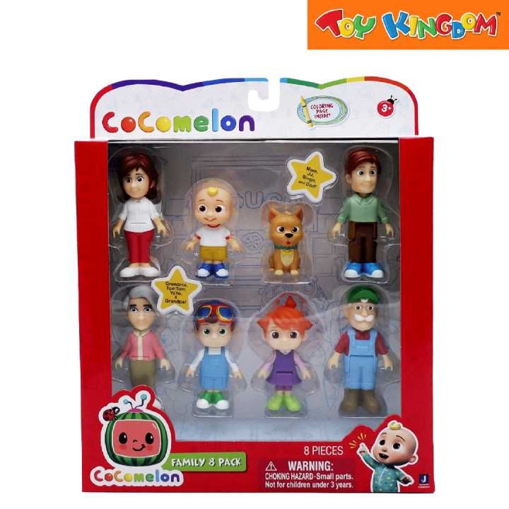 Cocomelon 8 Family Figure Pack | Lazada PH