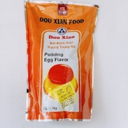 Bột bánh Flan hương trứng gà - Pudding Dou Xian - Gói 1kg
