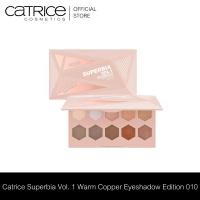 Catrice Superbia Vol. 1 Warm Copper Eyeshadow Edition 010 - คาทริซซูเปอร์เบียวอลลุ่ม1วอร์มคอปเปอร์อายแชโดว์อีดิชั่น010 (เครื่องสำอาง,พาเลทแต่งหน้า,อายแชโดว์)