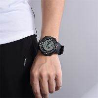 SYNOKE Shock Resistant Digital Watches 30M Waterproof Alarm Chrono Electronic Dial Canlender Black Light Tough Structure