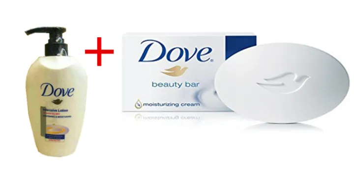 Dove Intensive Lotion 600ml Beauty Bar Soap 135g White Lazada Ph