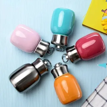 Small Thermos Cup Mini Travel Drink Mug Coffee Cup Stainless Steel Vacuum  Flask