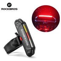 ◄ ROCKBROS Bicycle Light Taillight LED Waterproof Bike USB Rechargable Safety Back Light Riding Warning Saddle Bike Rear Light