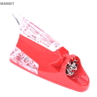 MARBIT Car WIND Power LED Anti collision Light SHARK ครีบเสาอากาศเตือนแฟลชโคมไฟ