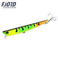 FJORD เหยื่อตกปลา Minnow จม20G 100Mm,เหยื่อตะขอเบ็ดตกปลาข้ามการ์ปลา Sphyraena Bay Ruf Manic