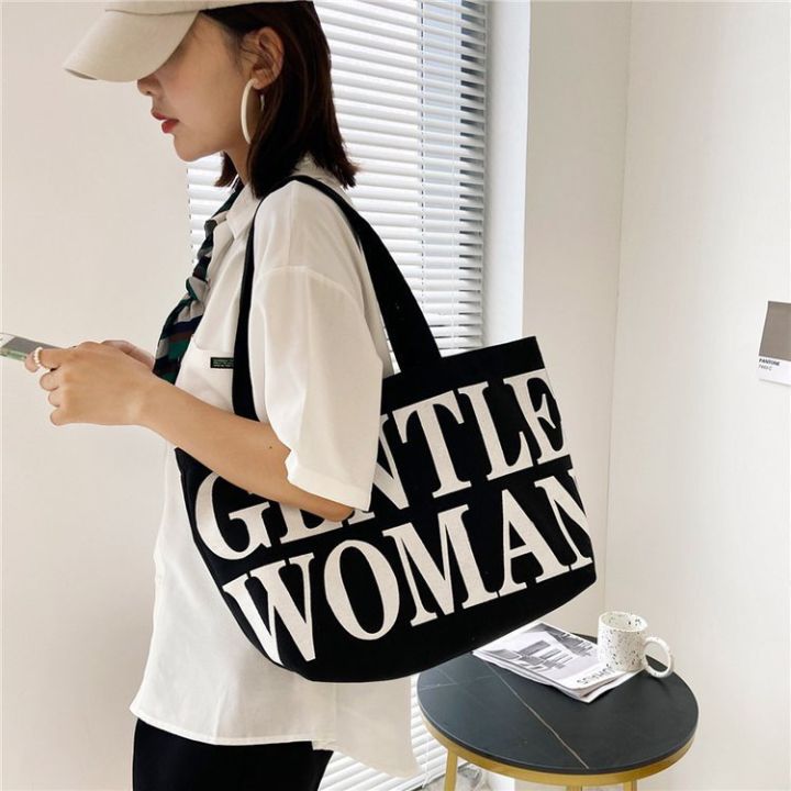 พร้อมส่งจากไทย-กระเป๋าผ้า-สะพาย-tote-bag-ผ้า-canvas-gwgentlewomen-ใส่ของได้เยอะ-มีหลายลาย-l-ronin