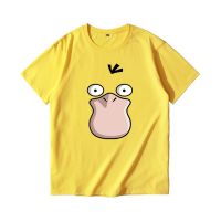 【HOT】Opj_mall New Arrive COD  Pokemon Pikachu Ventilation Unisex T-shirt bh100%cotton